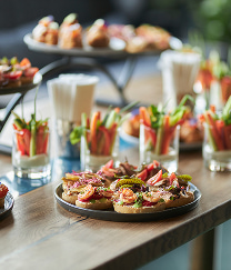 Seated Dinner Catering and Organization